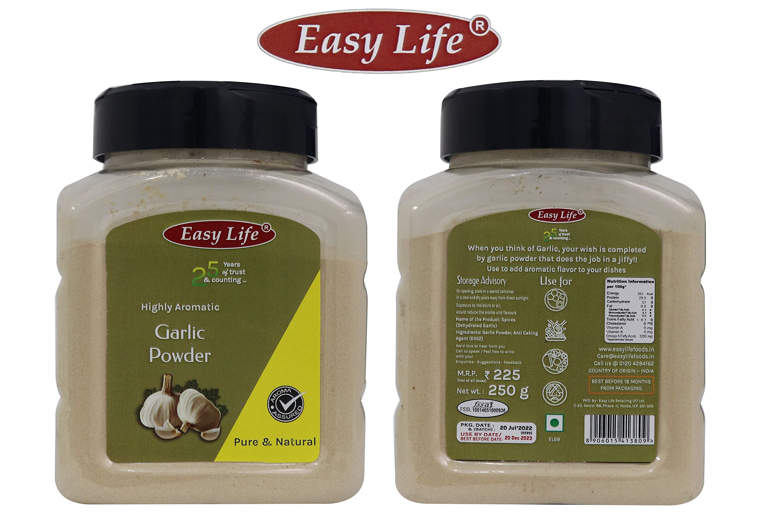 Easy Life Garlic Powder 250g - Image 5 thumbnail