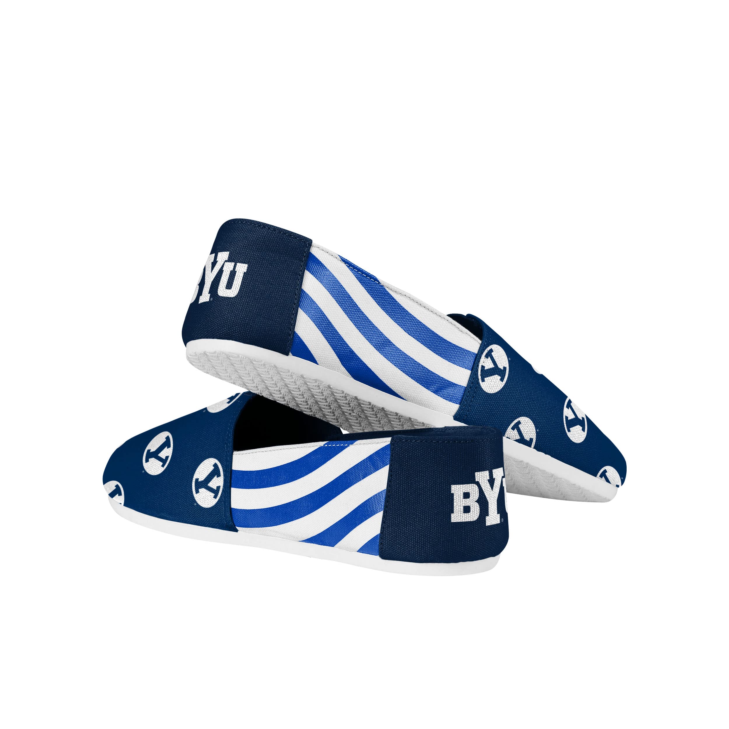 Zapatos de lona cómodos FOCO de mujer con estampado de equipo NCAA 8