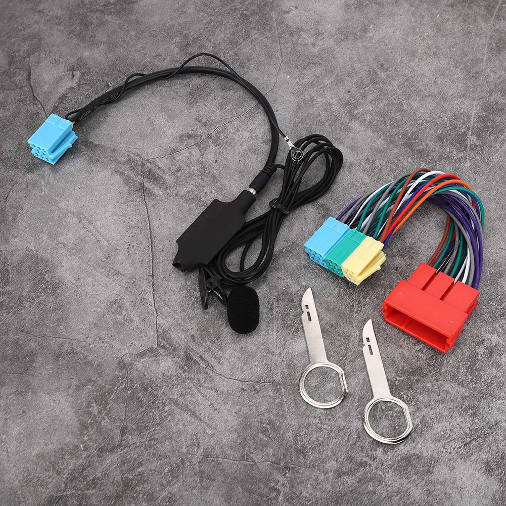 Adattatore Bluetooth Auto 6 Pin Con Microfono, Cavo AUX Per Renault Clio, Megane, Espace (2005-2011), Mani Libere E Musica - 5