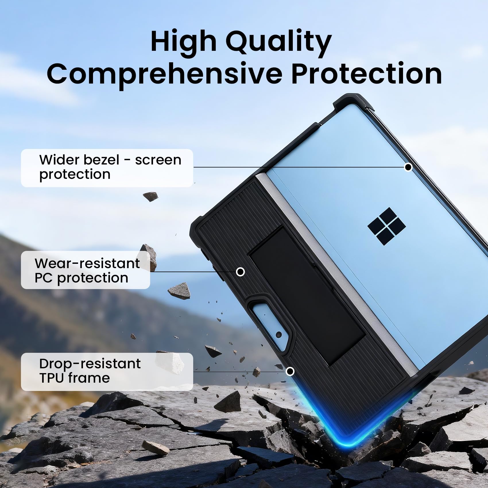 Amazon.com: Omnpak Case for Microsoft Surface Pro 11, Pro 10 & Pro