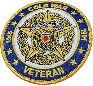 Amazon.com: Cold War Veteran Patch – Plastic Backing : Clothing, Shoes ...