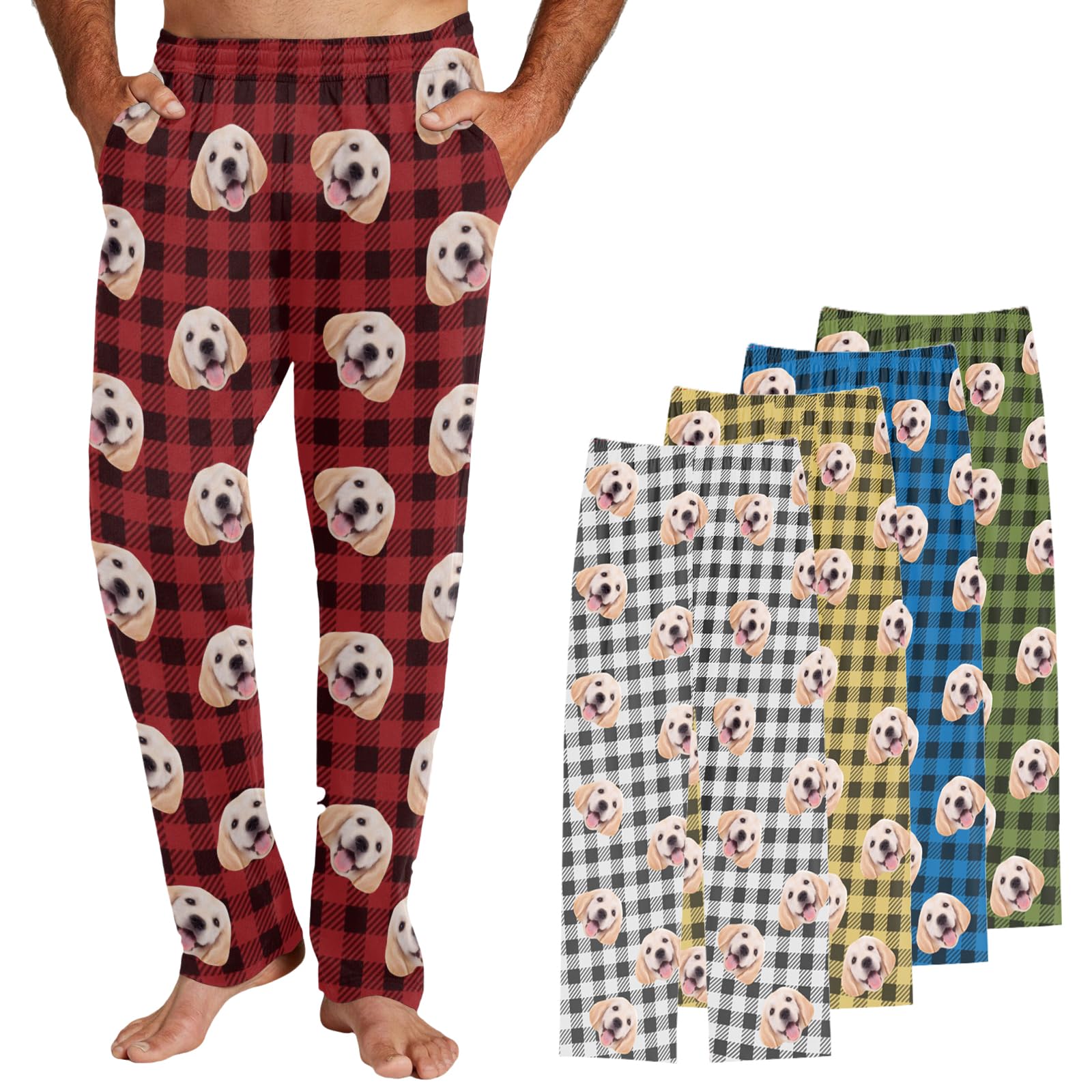 Bemaystar Pantalon De Pyjama Personnalisé Avec Photo U2013 Cadeau