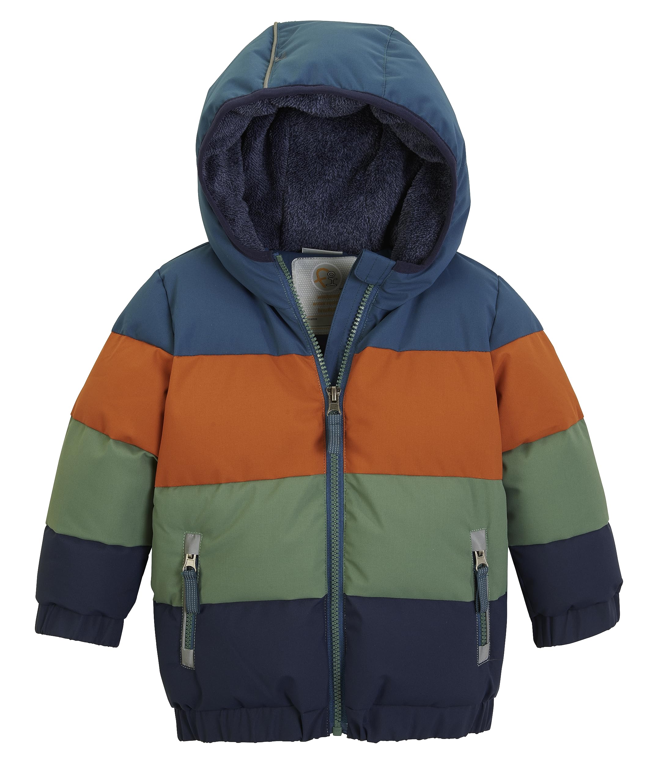 first instinct by killtec Fiow 30 Mns Qltd Jckt Giubbotto invernale/piumino con cappuccio Unisex - Bambini e ragazzi