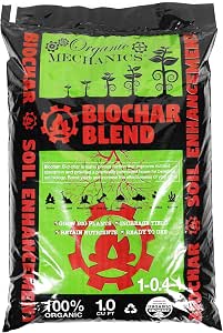 Organic Mechanics Biochar Blend Soil Amendment, 1 Cu Ft