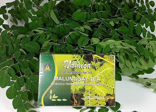 Malunggay (Moringa Tea) Té de hierbas natural 20 bolsitas de té de Namica
