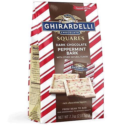 Panda's Favorite Snack Fund (Ghiradelli Dark Chocolate Peppermint Bark)