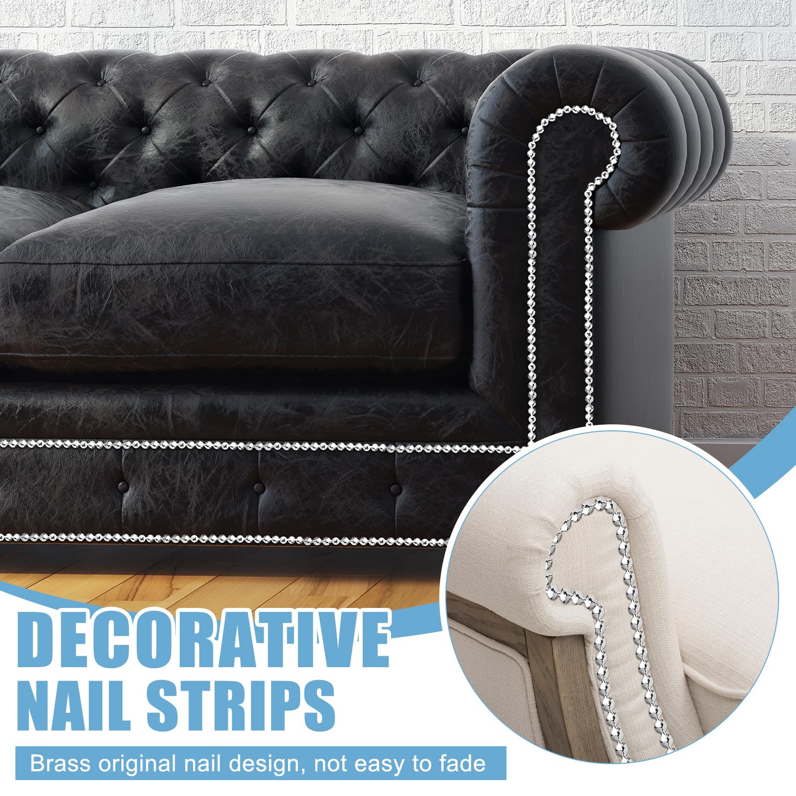 Marsui Decorative Tack Strips - Retro Furniture Repair -3