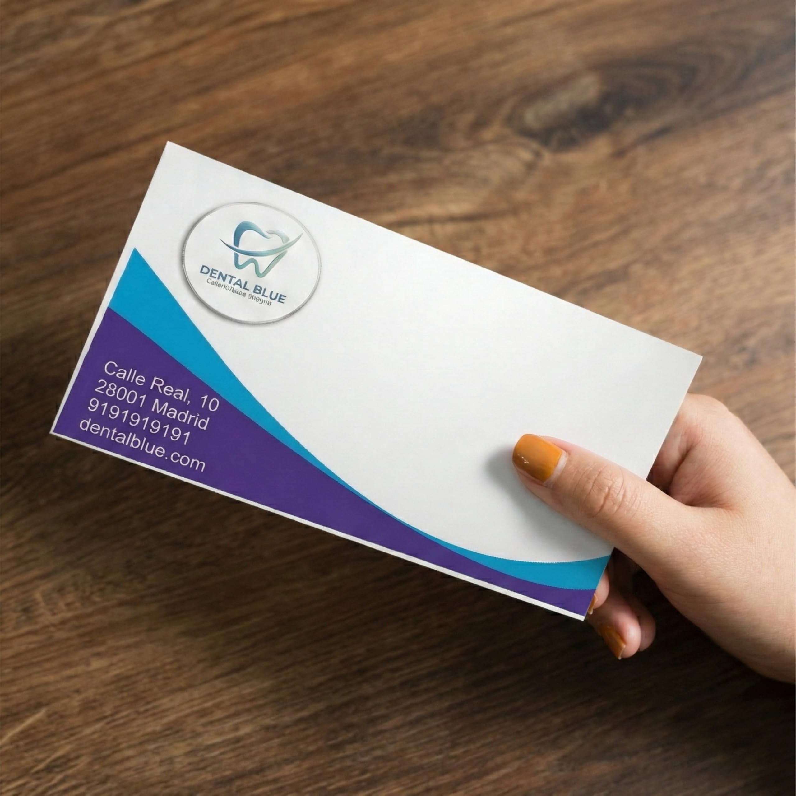 Sobres Comerciales Personalizados a Color para Empresas y Eventos - Impresión Digital de Alta Resolución - Cierre Autoadhesivo - Varias Medidas y Cantidades - Con y Sin Ventana -100 sobres DL11,5x22,5