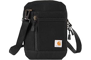 Carhartt Women's Crossbody Wallet: Durable, Water-Resistant Nylon Duck with Adjustable Strap