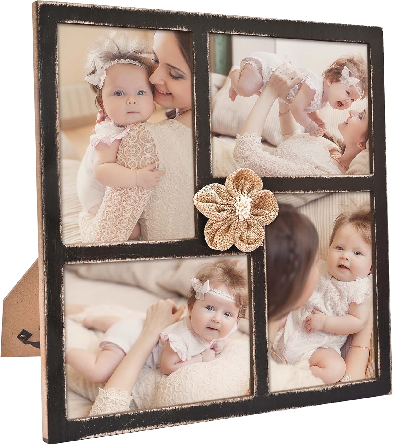 MONT PLEASANT Collage Picture Frame 5x7 4Opening Rustic