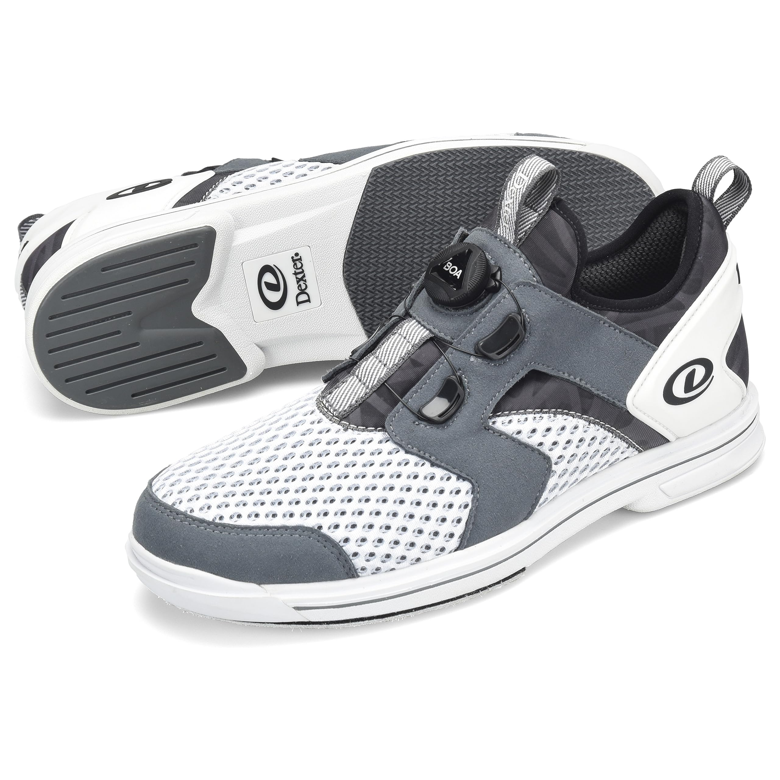EMAX | Zapatos de bolos Mujer Hombre | Zapatos de Bolos con Suela Intercambiable | Dexter - DexLite Pro BoA |