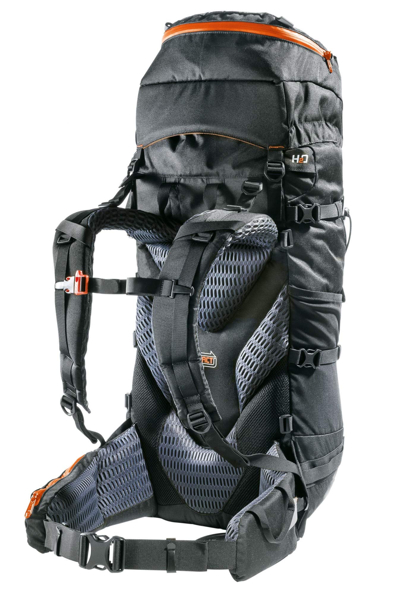 Plecak trekkingowy Ferrino X.M.T, czarny, 60 + 10 l