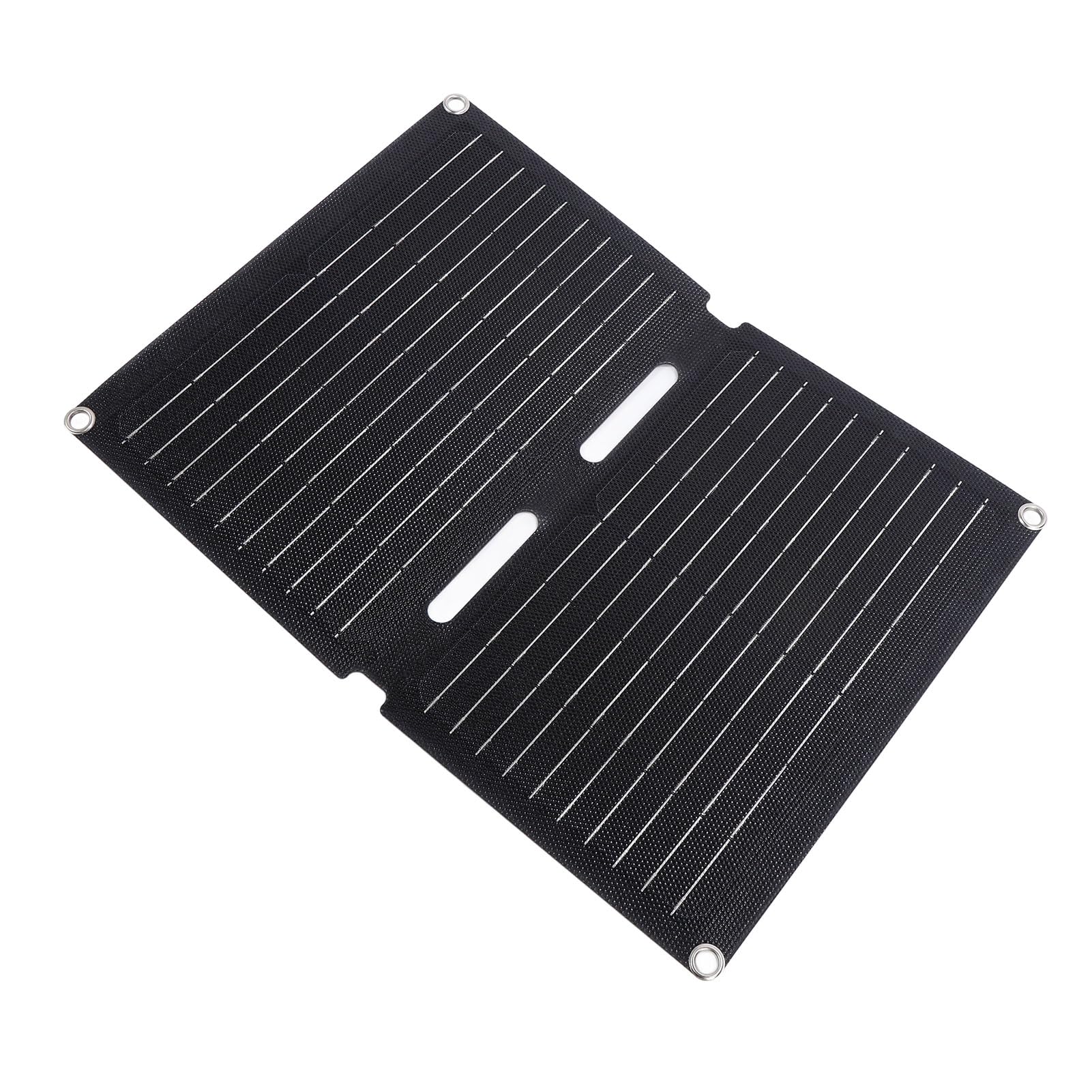 Caricatore a Pannello Solare da 20 W Ad Alta Efficienza con Interfacce USB Multiple per Uso Esterno, Ricarica Rapida da 12 V