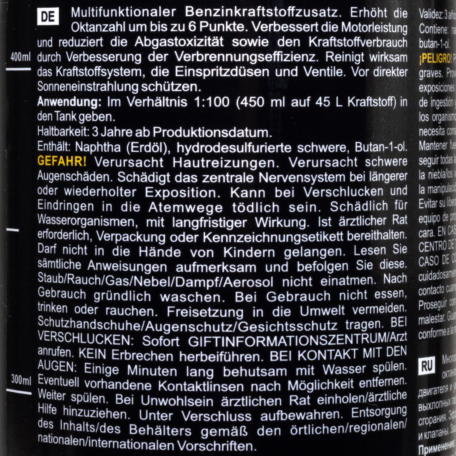 Super Benzin Oktan Plus Benzin Kraftstoff Additiv Mannol 9954 12 X 500 ml