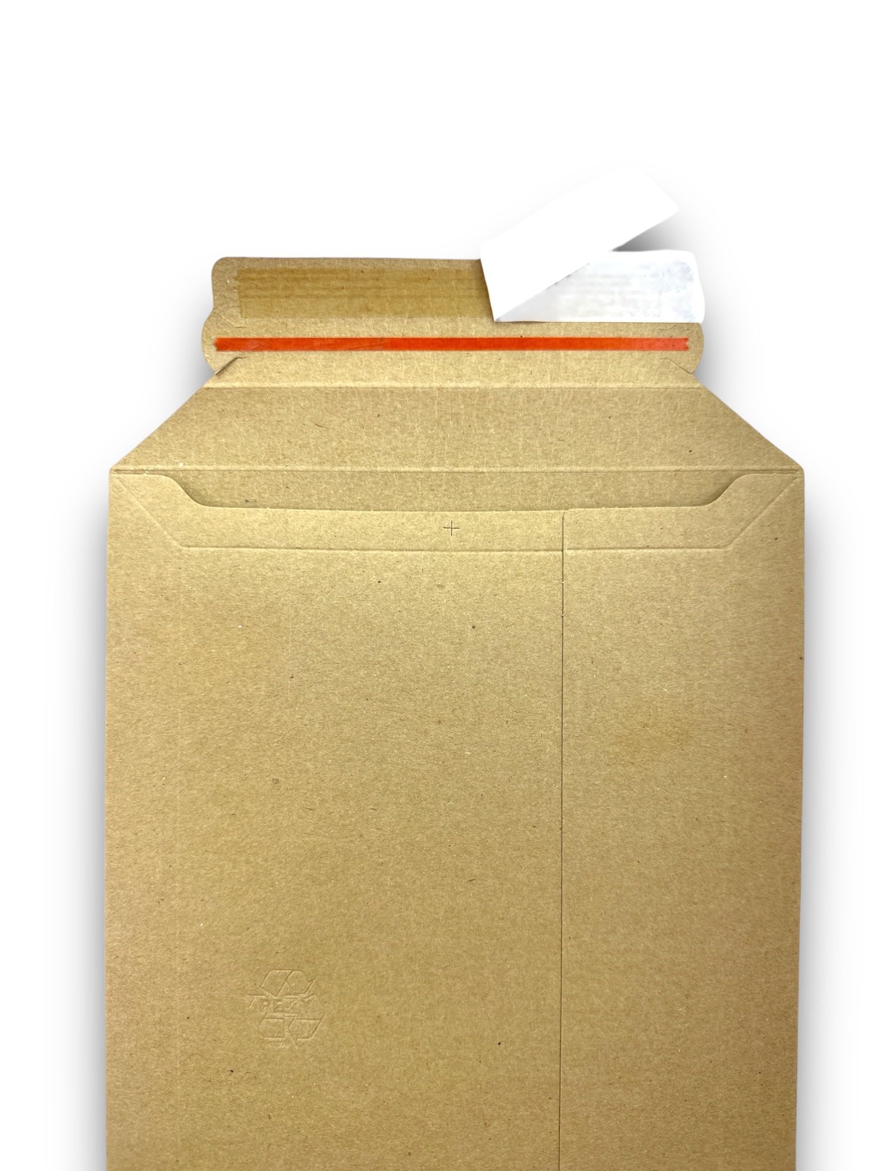 75 Stück Versandtaschen DIN A3 aus Pappe 320 x 455 mm selbstklebend - Papp-Kuverts A3 große Versandtasche Versandtaschen für Kleidung Umschlag groß Umschläge Briefumschlag mit Füllhöhe bis 50mm