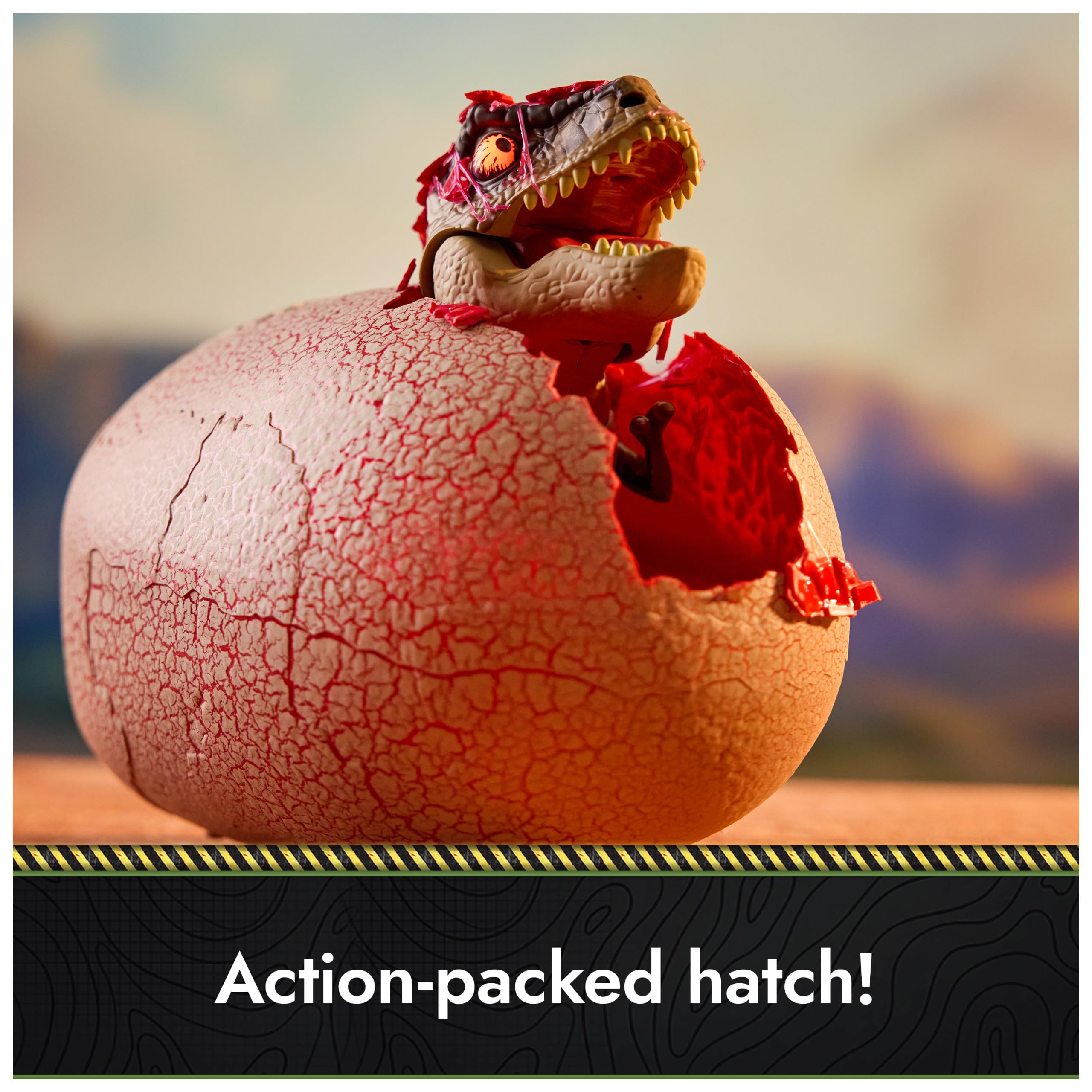 Primal Hatch T-Rex Dinosaur Egg - Interactive Toy -5