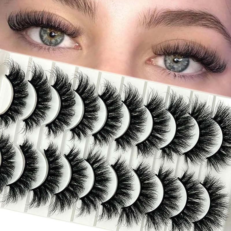 Cílios postiços loladook estilo gatinho, curvatura C, 18 mm