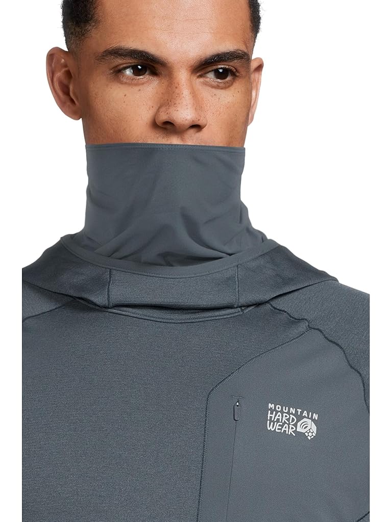 Navy Mountain Hardwear Up First™ Tech Fleece Hoody