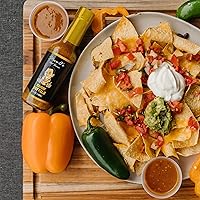 Vista 7 de Steve-O's Salsa Bangin' Buffalo Salsa cremosa y picante roja para alas, barbacoa, verduras, hamburguesas y huevos 5 fl oz