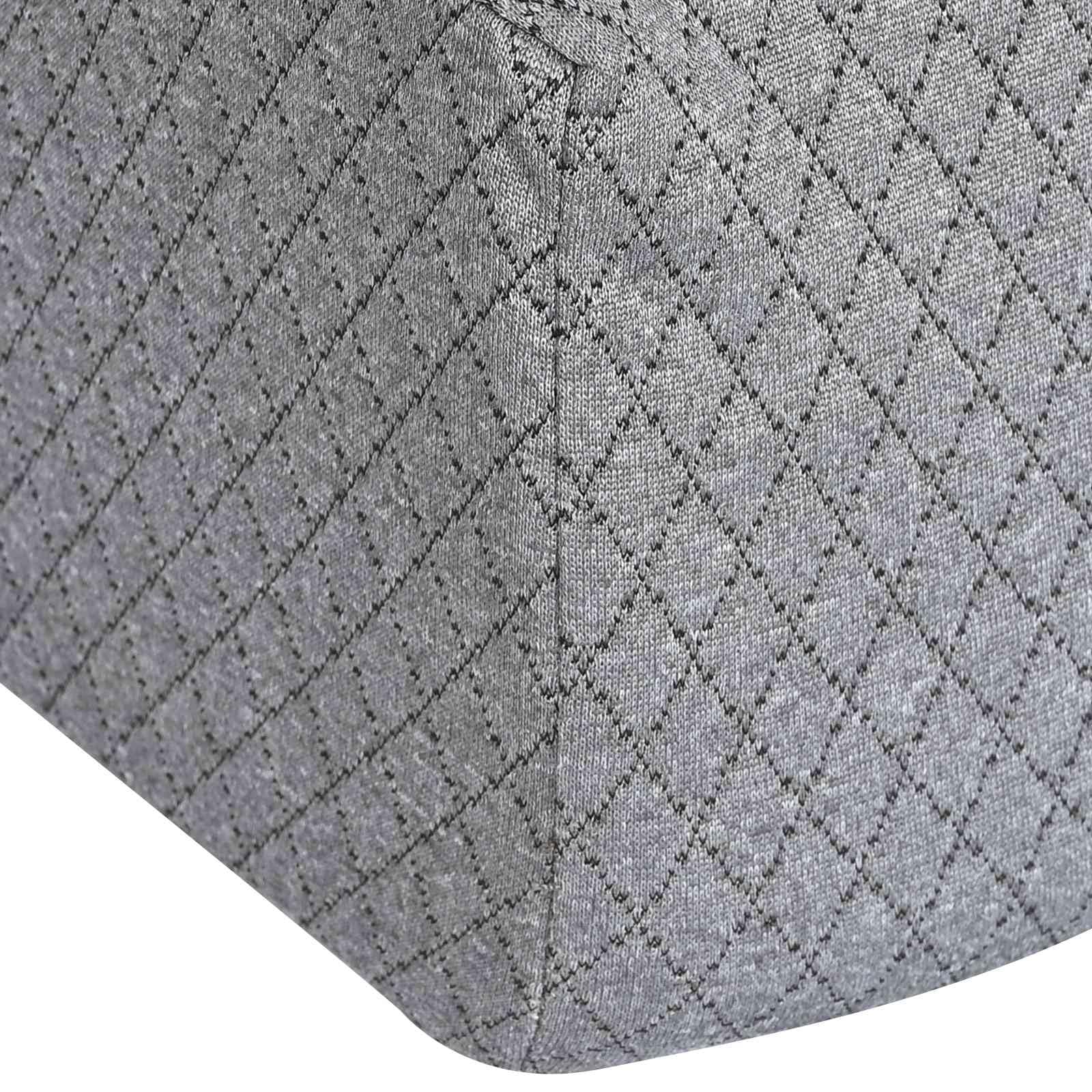 Keil - Almohada de espuma viscoelástica, 69 x 64 x 19 cm, ergonómica, con funda transpirable y lavable para dormir de espalda, de lado y boca abajo en la cama