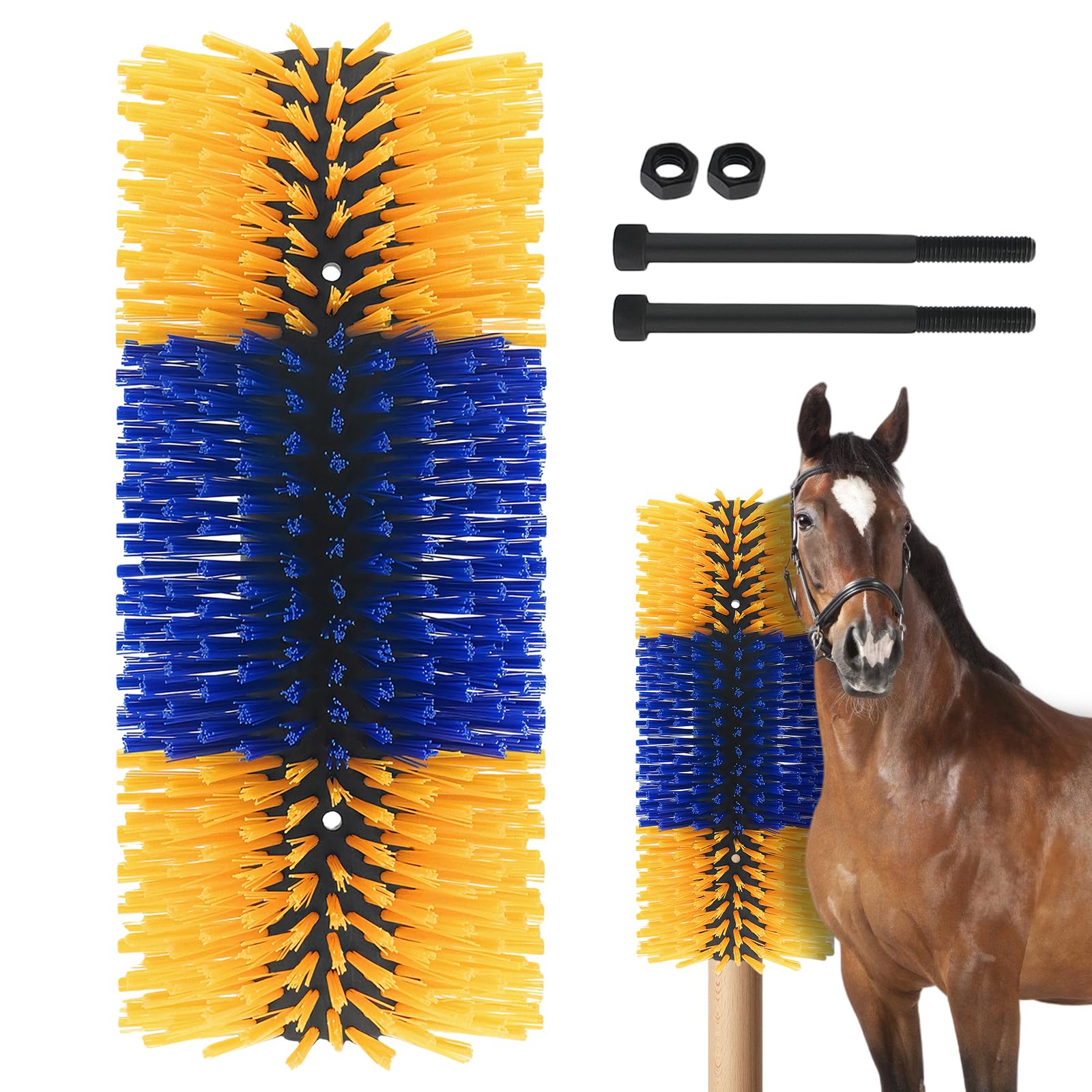 Cepillos Para Rascar Ganado,Cepillo Para Rascar Ganado,Cepillo Para Rascar Vaca,Rascador Grande Para Ganado De Caballo Para Caballos,Cabras,Ganado Vacuno Y Vacas,Alivia El Picor De Espalda