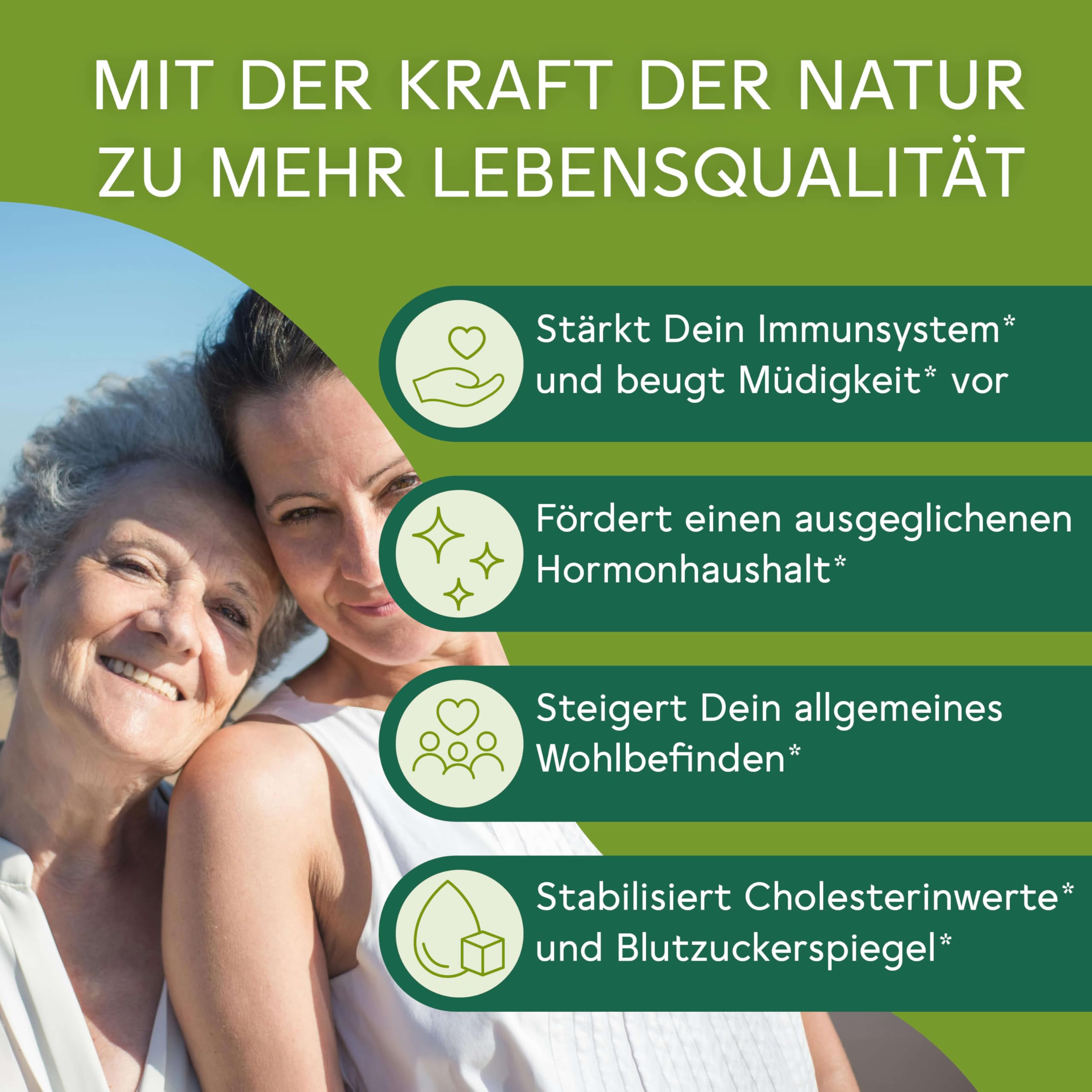 Bitterliebe Hormon Balance Komplex - Mönchspfeffer hochdosiert für die Wechseljahre, PMS & Menopause - Unterstützung für dein Zyklus
