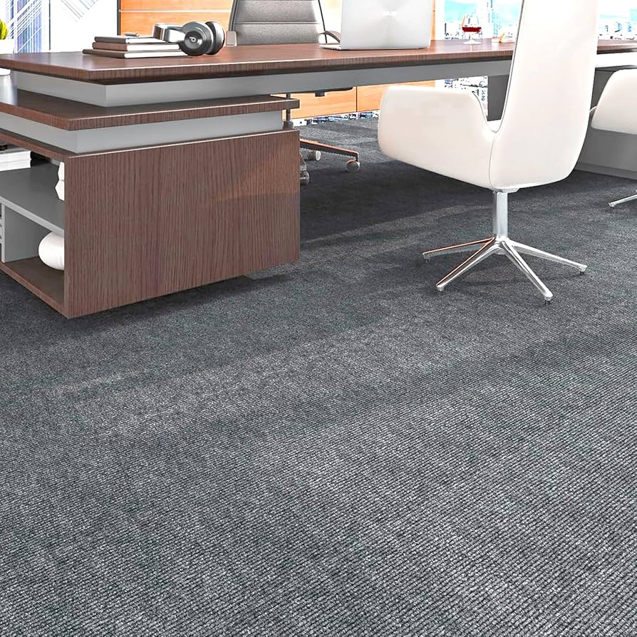 30x30CM Self Adhesive Carpet Home Office Floor Carpet Anti-slip Floor