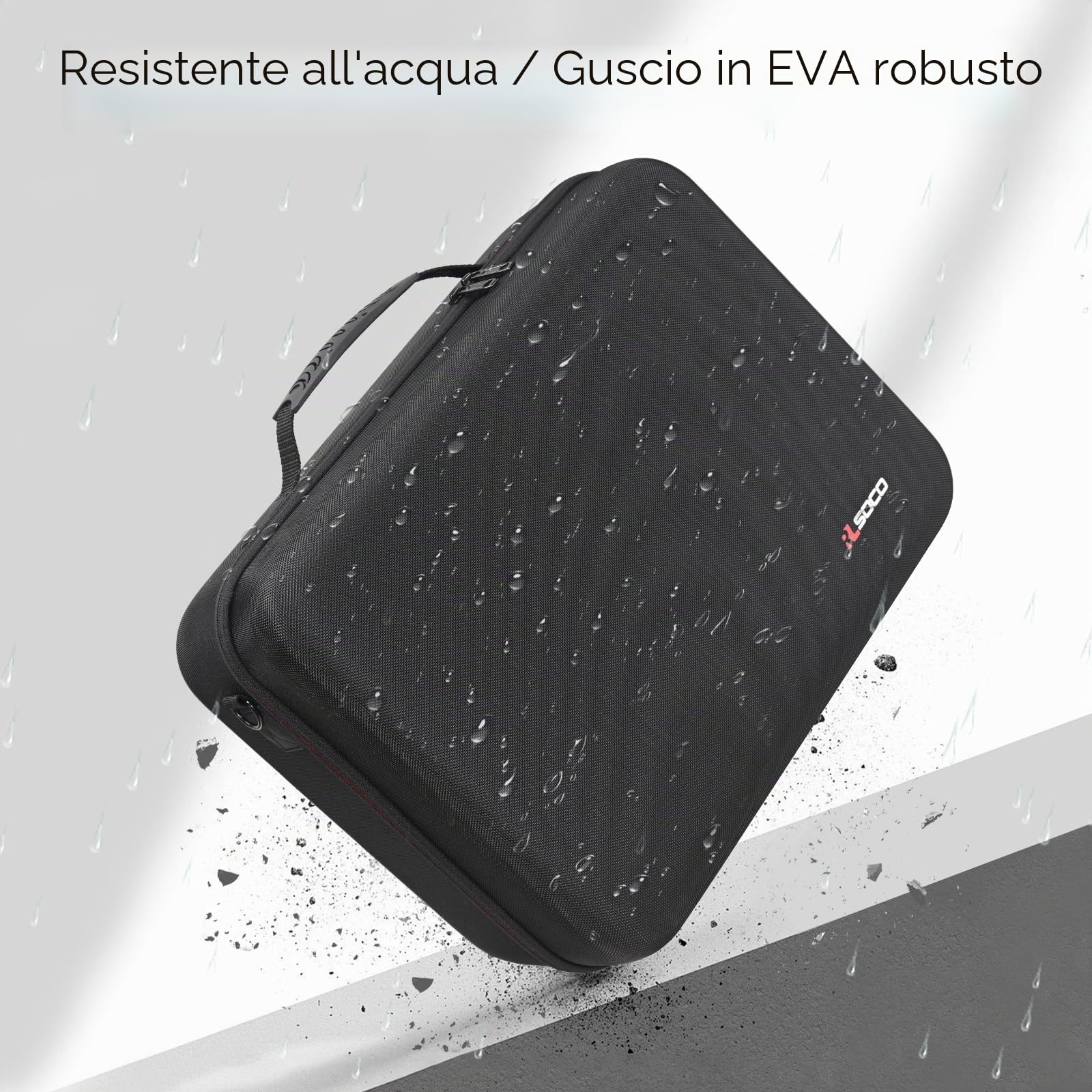 RLSOCO Custodia per Playstation 5 Console Slim/Digital Console Slim