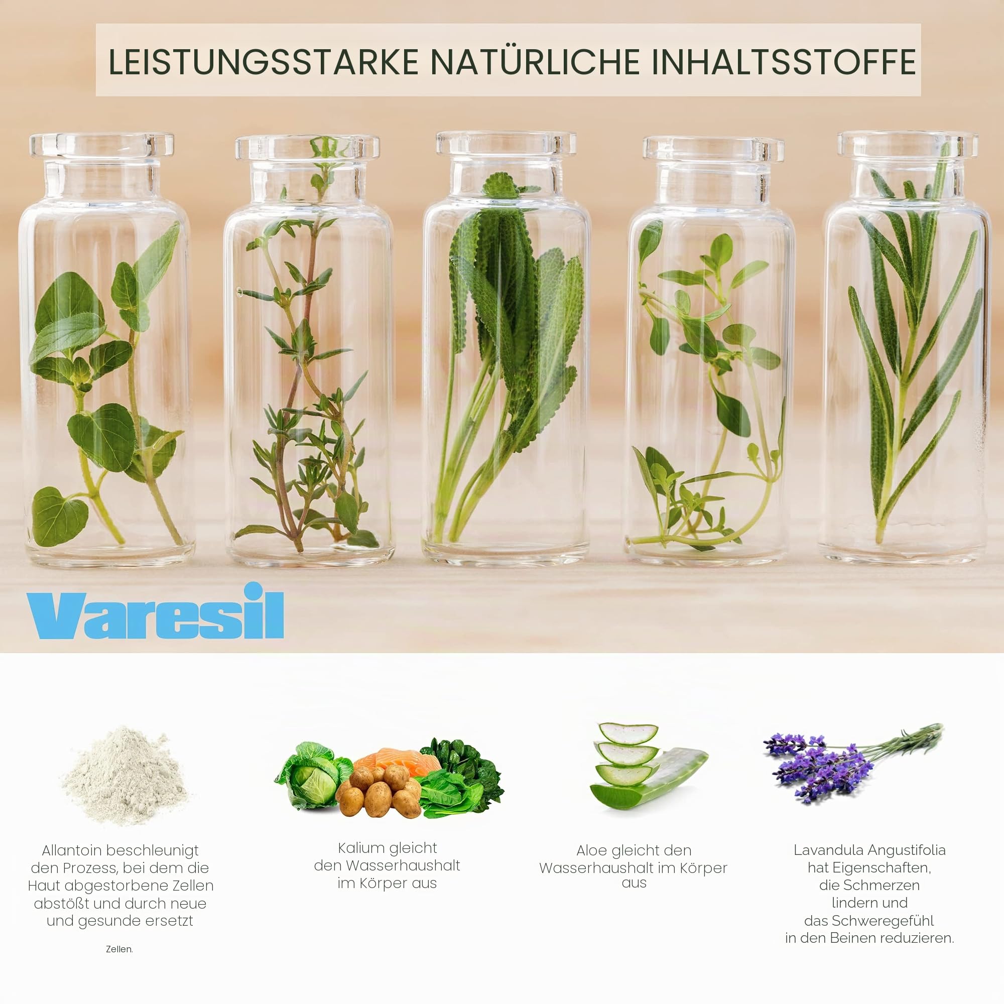 Varesil Cream: Creme zur Krampfadern Linderung