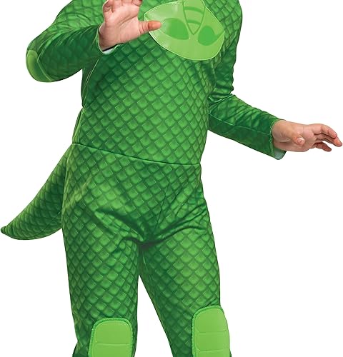 Miniatura 5 de Disguise Deluxe PJ Masks Kids Gekko Light Up Costume