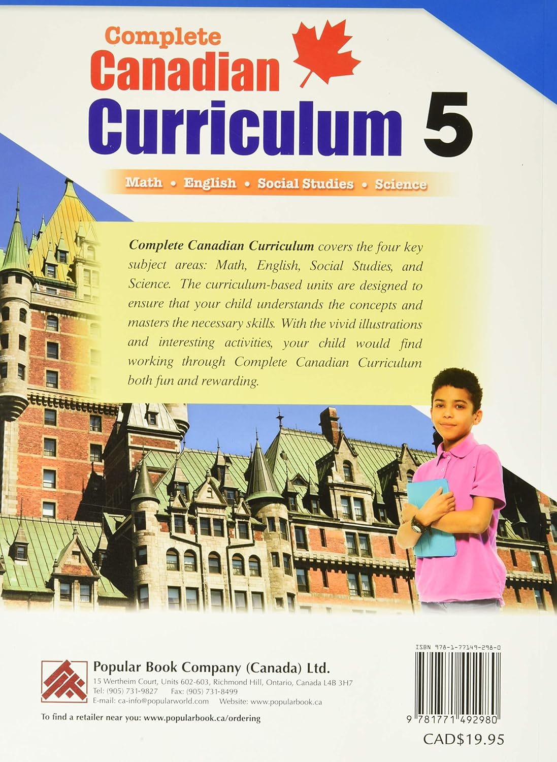 Complete Canadian Curriculum 5 (Revised & Updated): A Grade 5 integrated workbook covering Math, English, Social Studies, and Science - Image 2