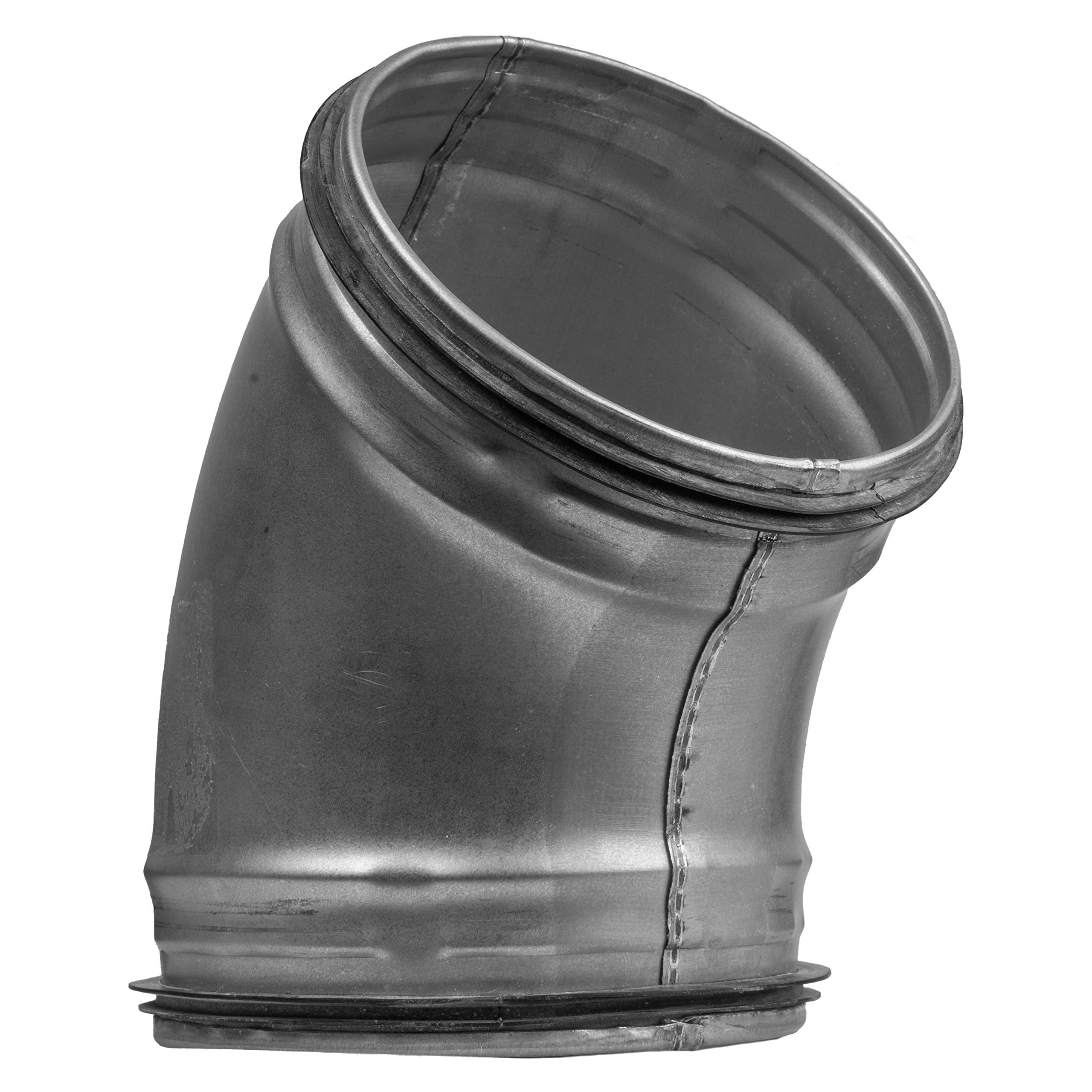 Buy Duct Connector Elbow Dryer Vent Pipe Elbow Metal Tube for HVAC (6