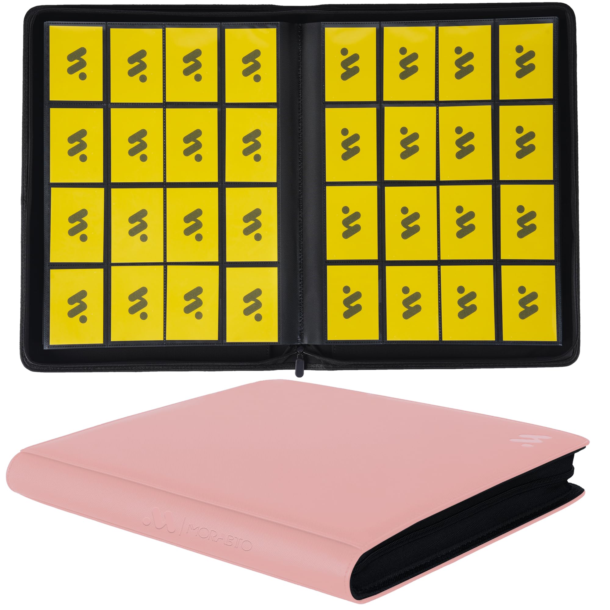 Card Binder 16 Pockets,Holds 1408 Standard-Size Trading Cards