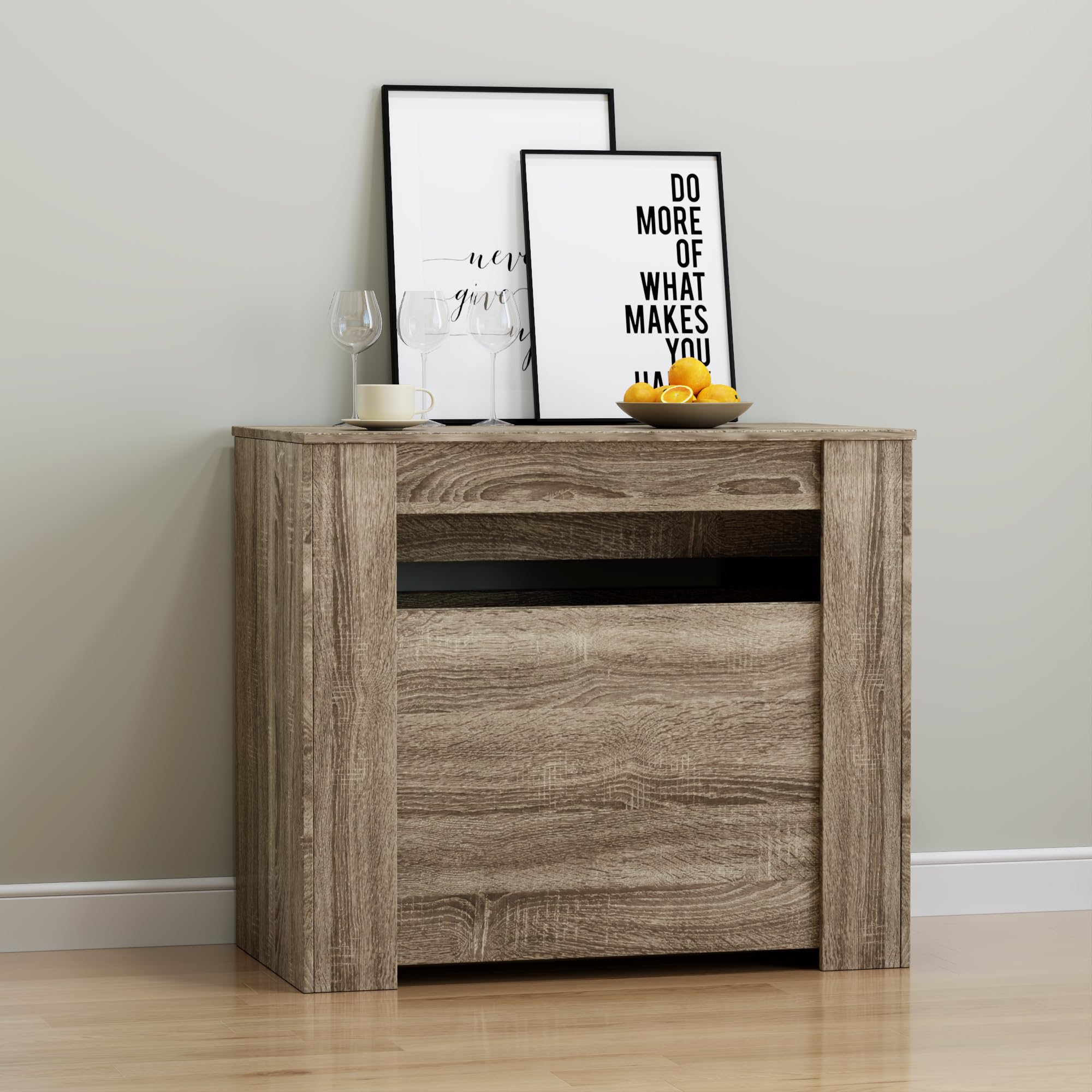 Amazon.com: HOMBIX Transformer Dining Table, Extendable Console to
