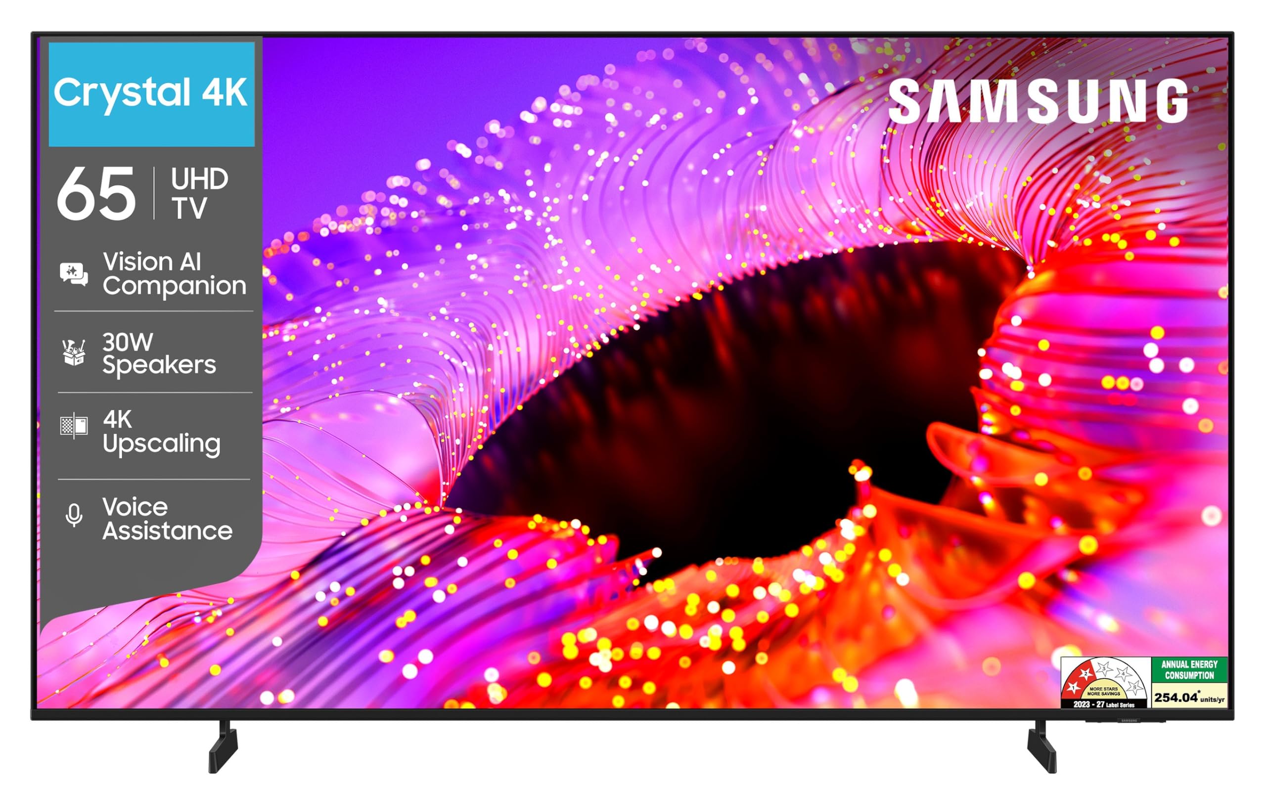 Samsung 65 inches Crystal UHD 4K Samsung Vision AI Smart TV UA65UE85AHULXL