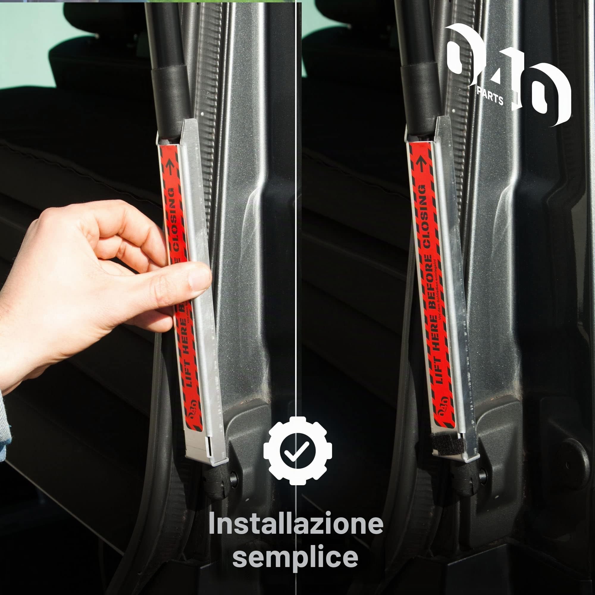 vw Parts Supporto portellone posteriore migliorato compatibile per T5 California per T6 Cali per T6.1 California per accessori Volkswagen