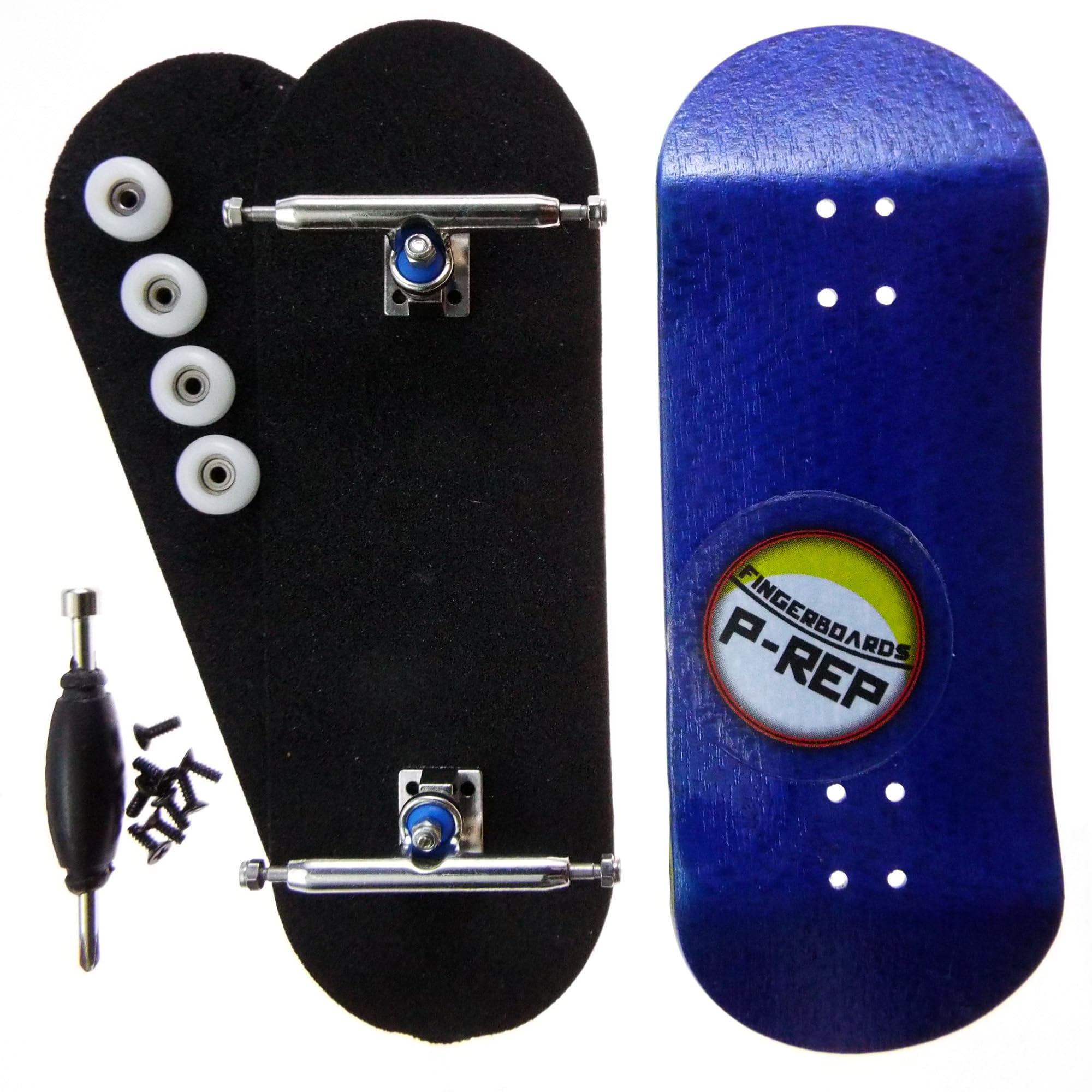 P-REP V2 Performance Complete Wooden Fingerboard 34mm - Blue