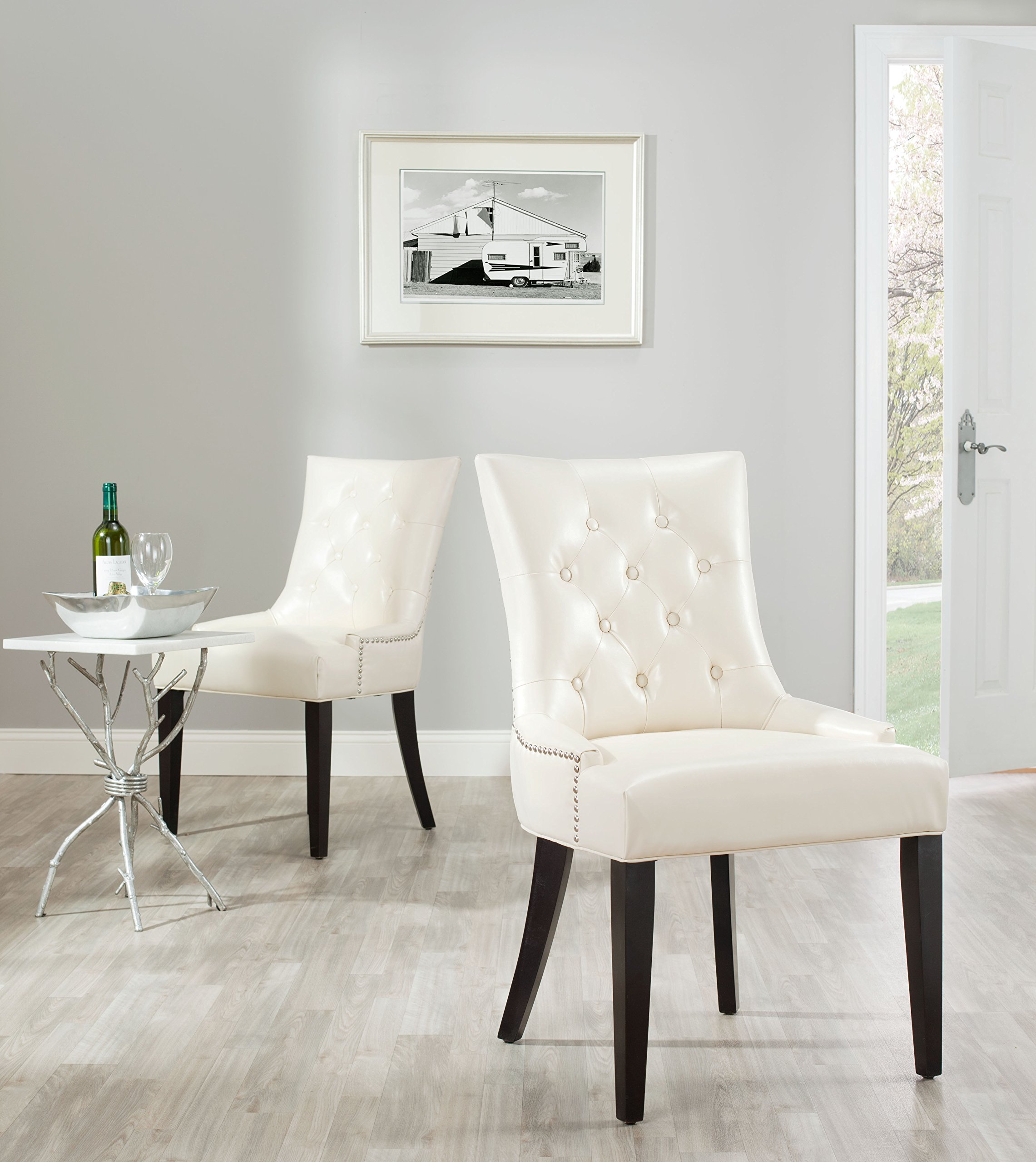 Cream Leather Dining Chairs All Chairs
