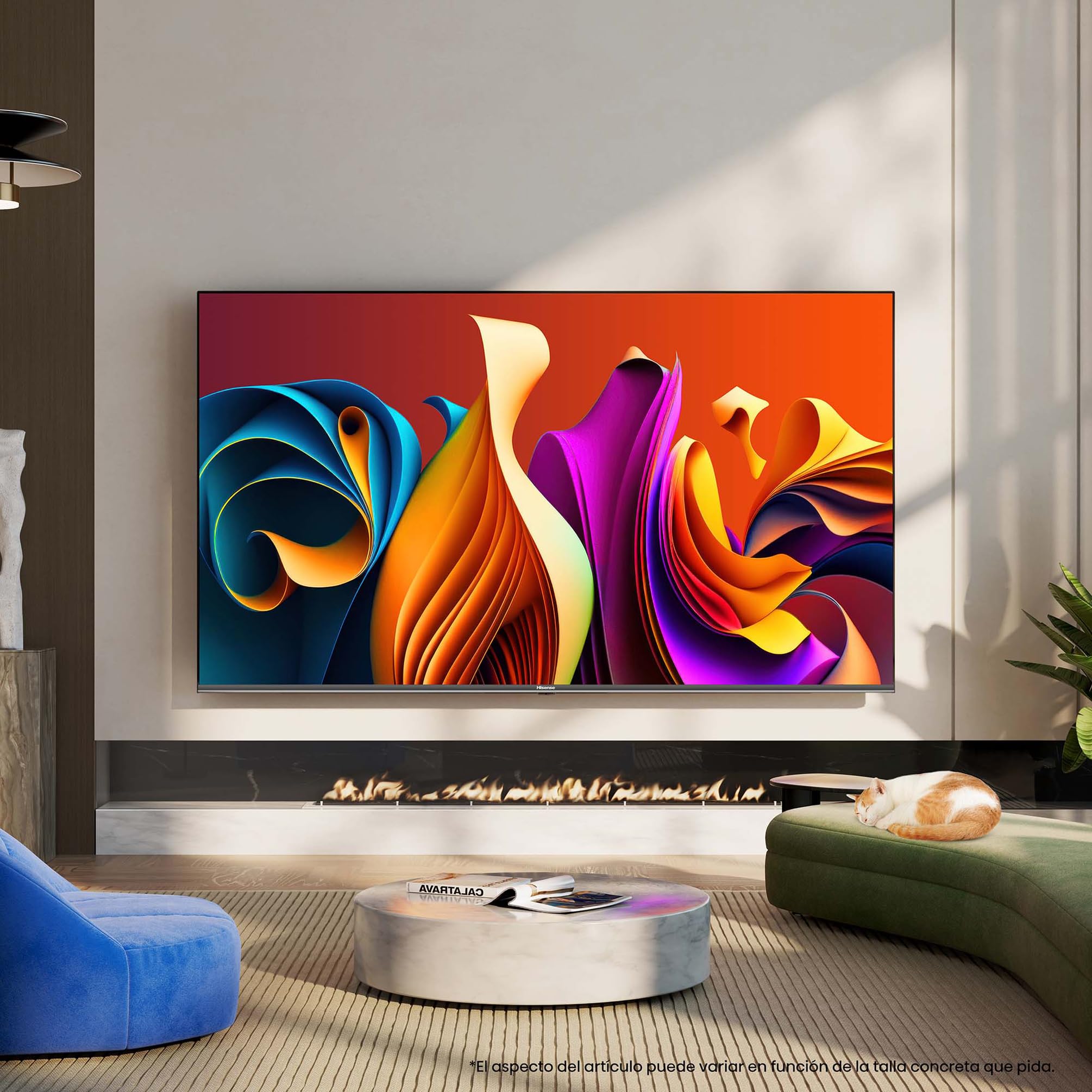 Hisense 43A7NQ - QLED Smart TV, 43 Pulgadas, con Quantum Dot Colour, 60Hz VRR 120 fps, Dolby Vision, Bluetooth&HDMI, Compartir en el televisor, Alexa Built-in (Nuevo 2024)
