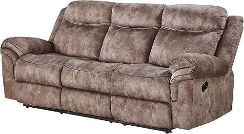 ACME FURNITURE Sofá de 2 tonos (planeador y movimiento)