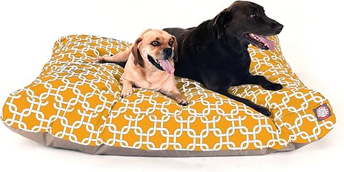 Miniatura 18 de Majestic Pet Products - Cama rectangular extragrande para perros y mascotas, para interiores y exteriores, con funda extraíble y lavable Negro