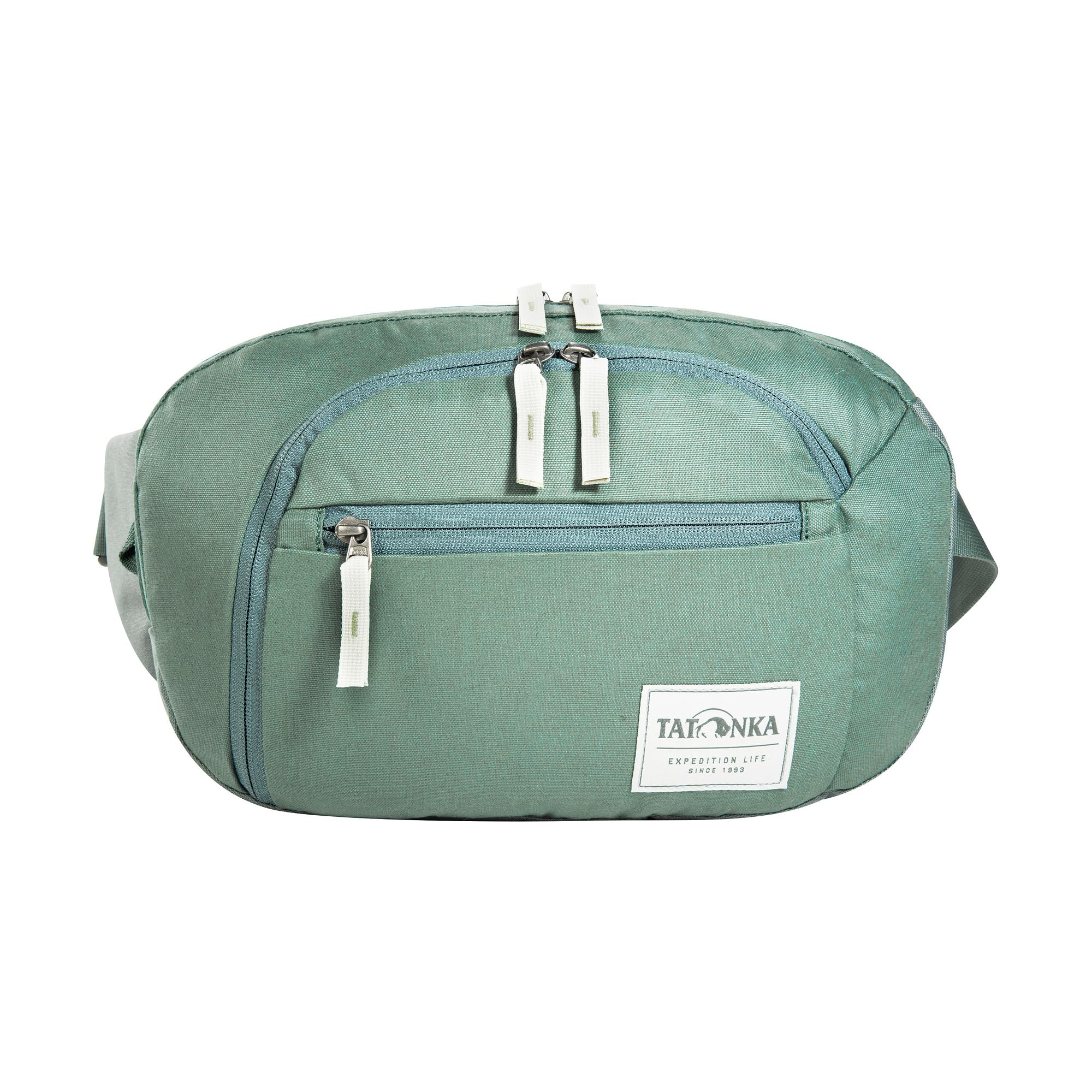 Tatonka Bauchtasche Hip Sling Pack 5 Kapok - Stylische Hüfttasche mit DREI Reißverschluss-Fächern inkl. Organizer - Auch als Crossbody Bag oder Sling Pack tragbar
