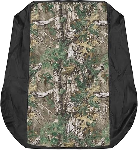 Miniatura 10 de Funda de asiento para cortacésped con estampado de ramas de árbol, decoración de otoño, accesorios de tractor, protector de asiento para cortacésped