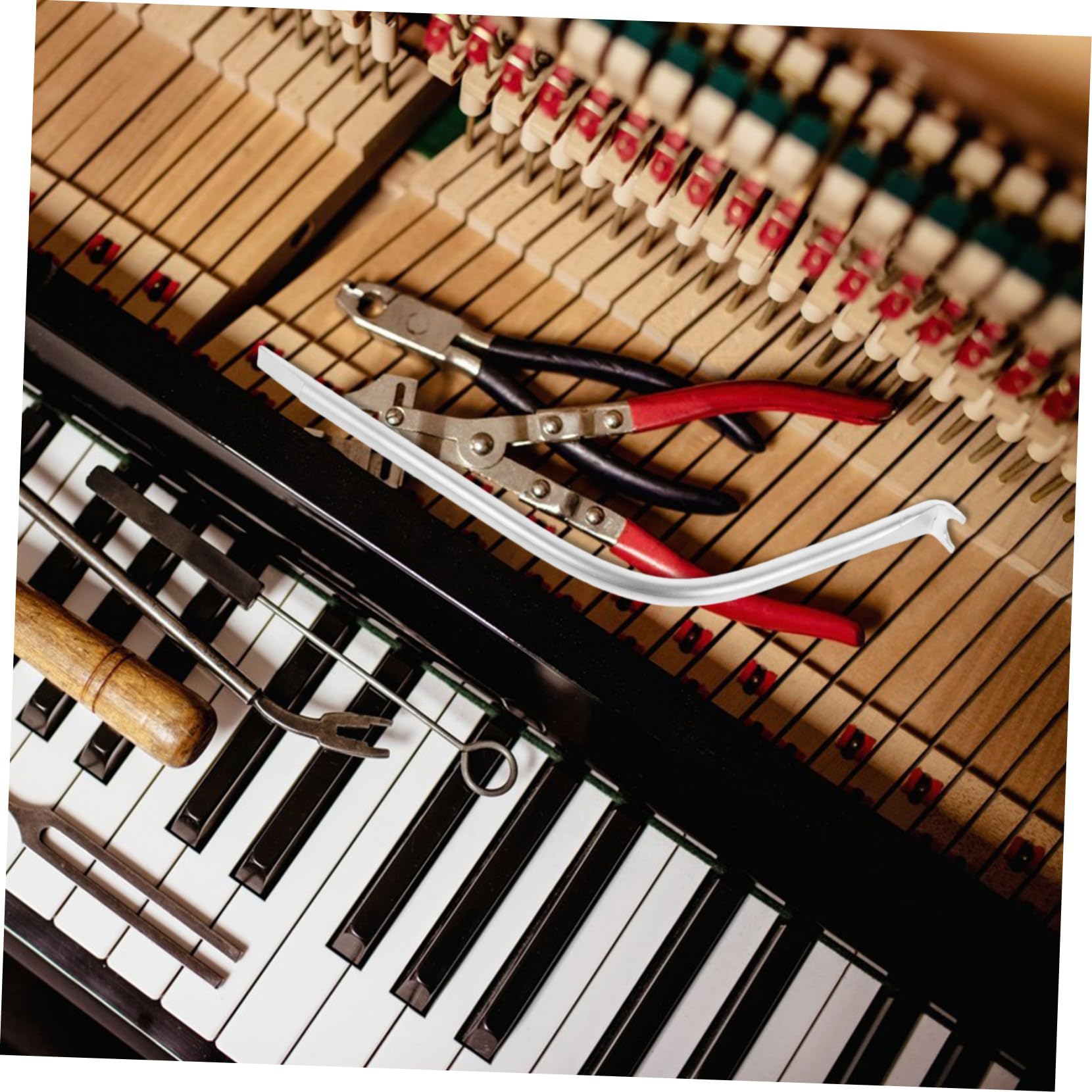 TOYANDONA 3 Piezas De Cuerda De Piano Gancho De Cuerda Accesorios De Piano Accesorios De Reparación De Instrumentos Musicales Reparación Especial De Piano Herramientas De Mantenimiento De