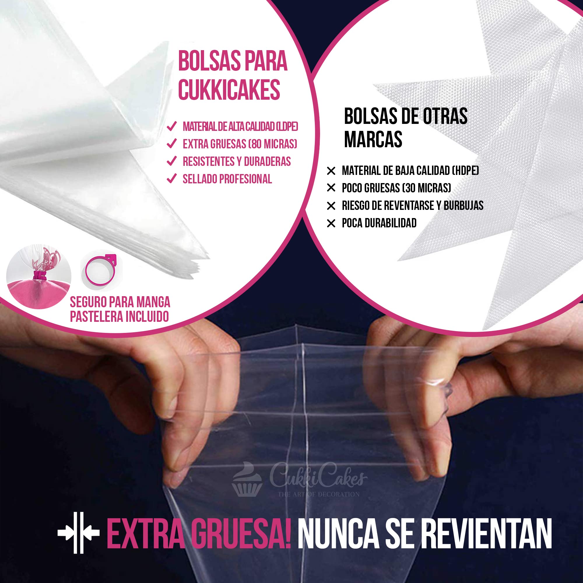 Boquillas Rusas de Repostería - Set Decoración de Cupcakes y Tartas (92pcs): 65 Boquillas + 20 Mangas Pasteleras Desechables + Bolsa Silicona Reutilizable + 4 Adaptadores + Accesorios