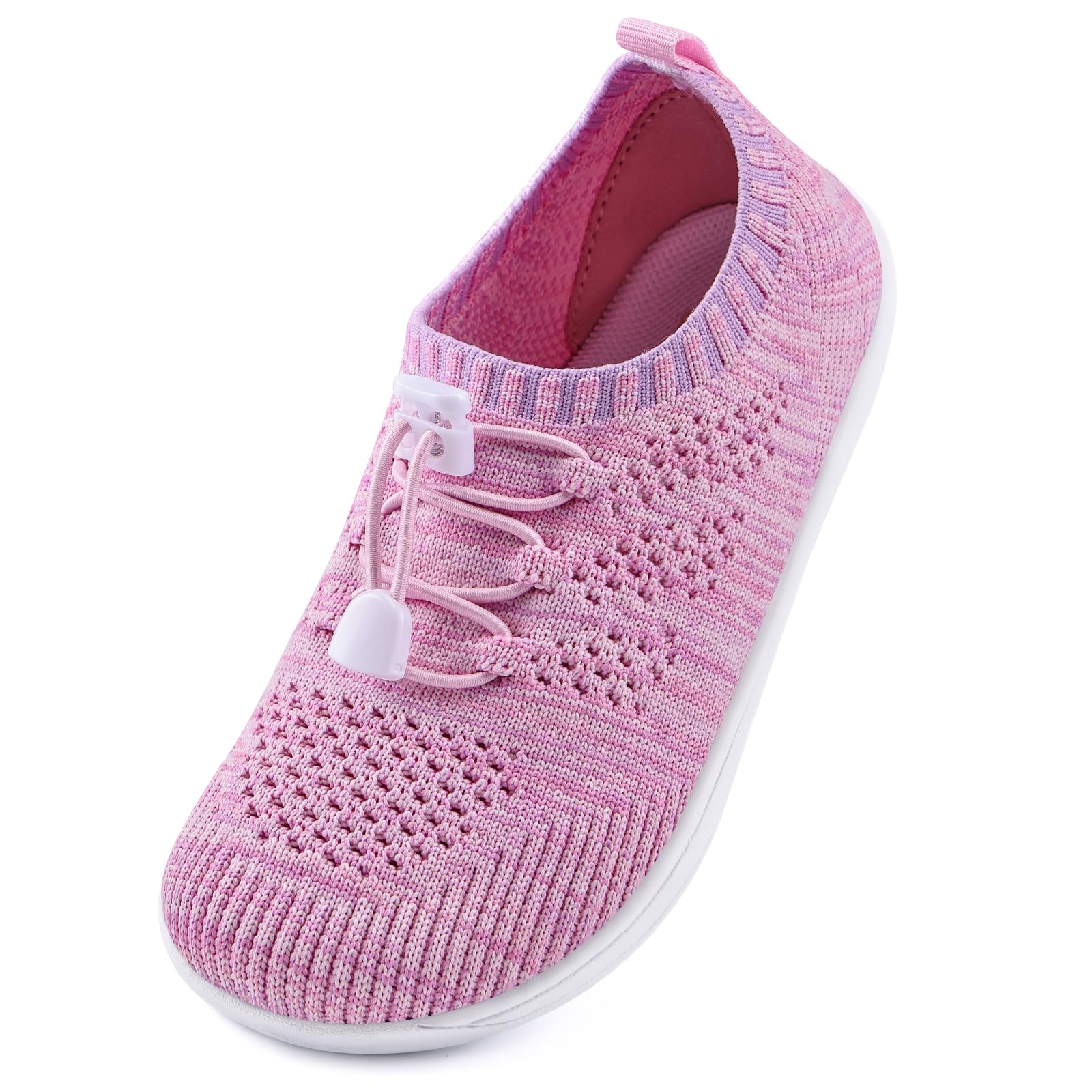 IceUnicorn Barfußschuhe Kinder Breite Barfussschuhe Zehenbox Knit Jungen Mädchen Hausschuhe Minimal Kleinkind Walking Schuhe Minimalistische Atmungsaktiv