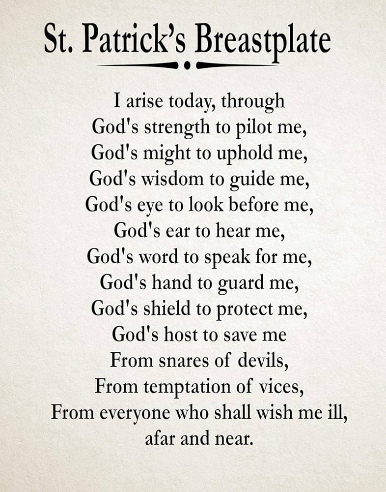 amazon-com-st-patrick-s-breastplate-prayer-wall-art-decor-print-st-patrick-prayer-i-arise-today-st-patrick-s-breastplate-irish-blessing-home-decor-christian-gift-spiritual-wall-art-religious-wall-d-cor for Free Printable Printable St Patrick S Breastplate Amazon.com: St Patrick's Breastplate Prayer Wall Art Decor Print | St Patrick Prayer I Arise Today St Patrick's Breastplate Irish Blessing Home Decor / Christian Gift Spiritual Wall Art, Religious Wall Décor ( for Free Printable Printable St Patrick S Breastplate