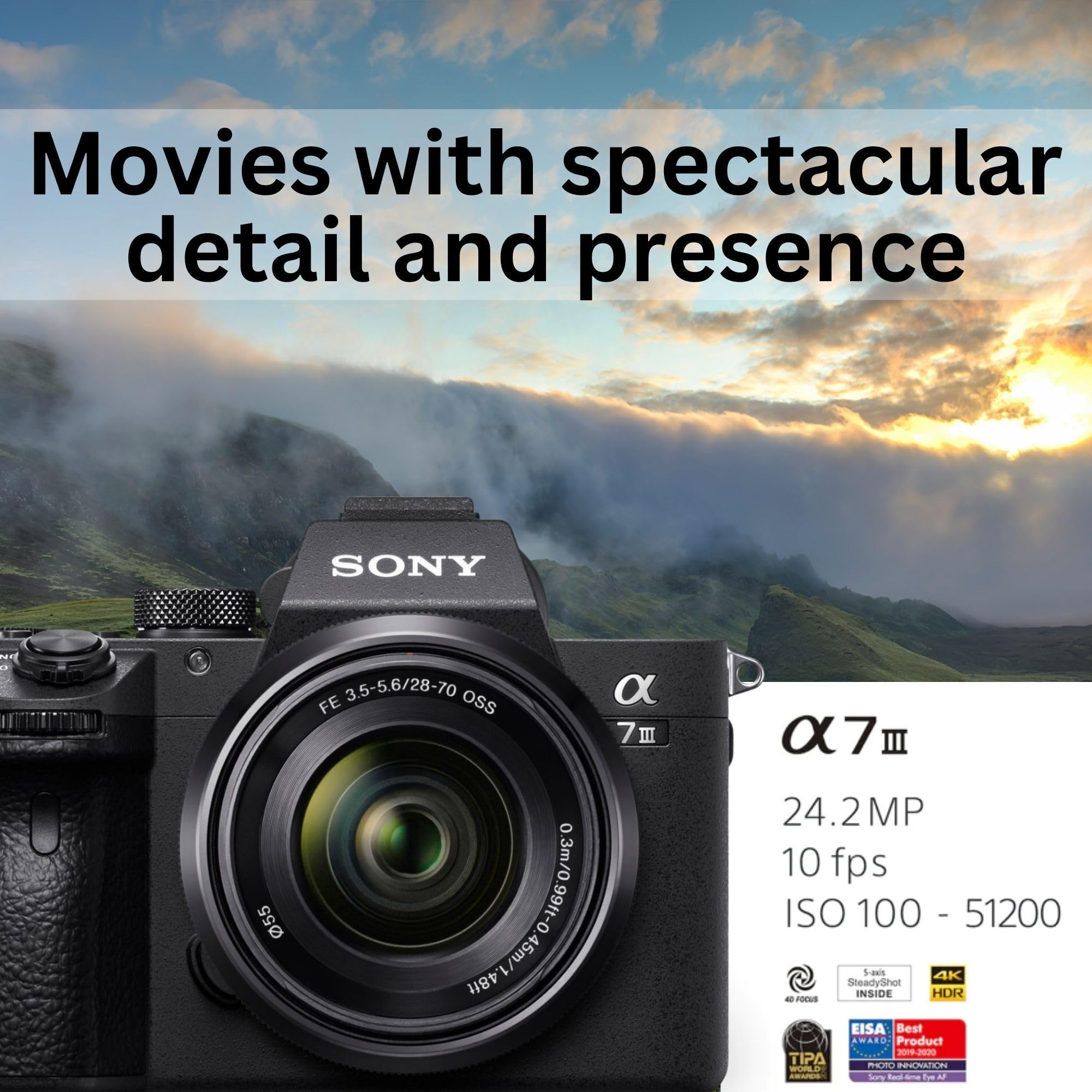 Amazon.com : Sony Alpha 7 III Full-Frame Mirrorless