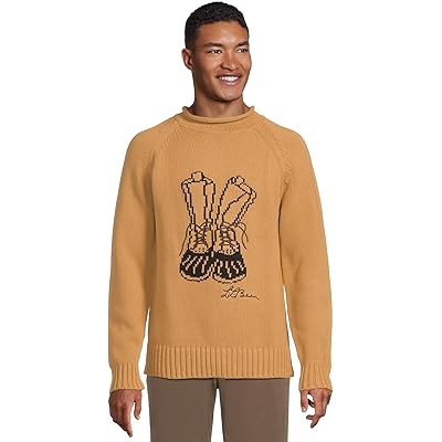 Свитер L.L.Bean Signature Organic Cotton Rollneck Sweater Fair Isle