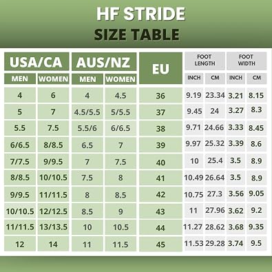 Hike Footwear HF Stride – ハンズオフ&人間工学的ベアフットシューズ 女性用 男性用 薄底 超軽量 楽なデイリーウェア ユニセックス